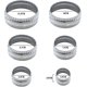 thumbnail image 2 of Fluted Cookie Cutters- Round Biscuit Cutters 6 Pcs, Double Sided Fluted and Plain Edge Cookie Cutters, Stainless Steel, 2 of 4
