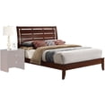 thumbnail image 1 of ACME Ilana Queen Bed in Brown Cherry, 1 of 3