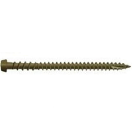 

National Nail 349354 Screw Deck Composite Cedar 2.5 In. 350 Count