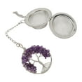 thumbnail image 4 of Amethyst Tea Strainer,Tea Infuser Artificial Crystal Tea Filter Stainless Steel Tea Filter Superior Craftsmanship, 4 of 8