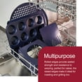 thumbnail image 3 of Zyliss Non-Stick Springform Cake Tin, 9" Carbon Steel Dark Blue Baking Tin, 3 of 7