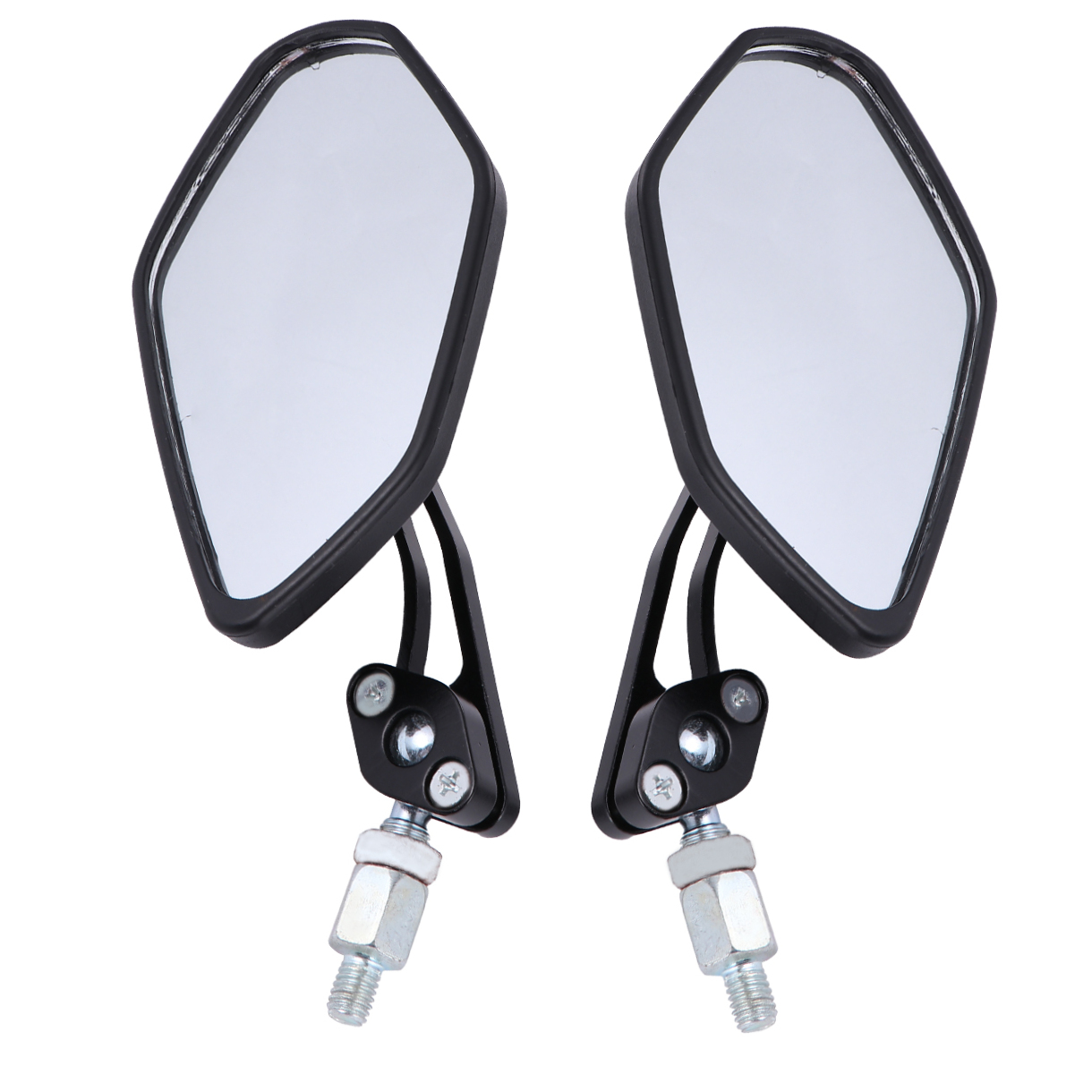 unbranded  360°Rotated Rearview Mirror Motorcycle Camera Motorbike Black