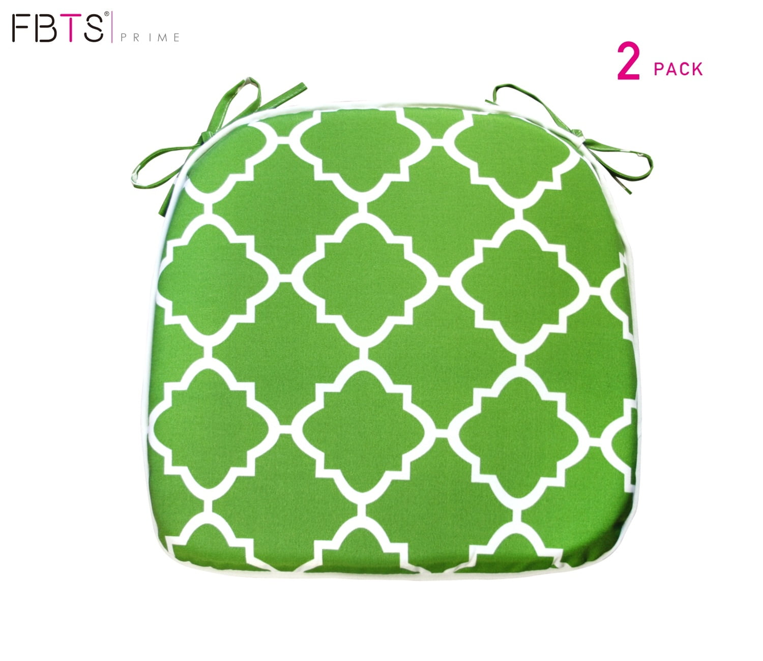 FBTS Prime Outdoor Chair Cushions (Set of 2) 16x17 Inches Patio Seat