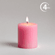 thumbnail image 3 of VELAS DECORATIVAS de Parafina y Cera de Abeja Sin Fragancia - 12 piezas, 3 of 4