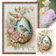 thumbnail image 1 of Hilo Algodón Bordado Punto Cruz Con Pascua Y 11CT 40x60cm, 1 of 9