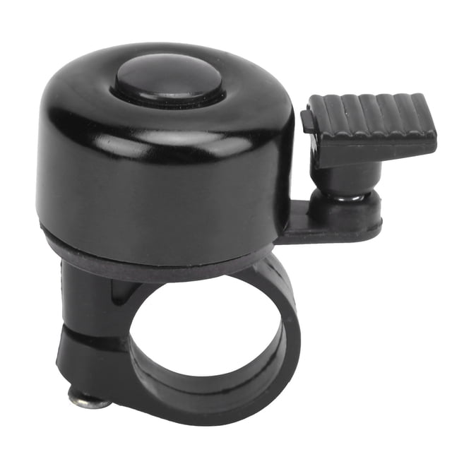 Cycling Bell, Simple Bicycle Bell Save Space Aluminum Alloy For Bike Black