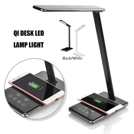 48 Led Folding Table Lamp Desktop Night Light With Qi