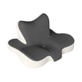 thumbnail image 2 of Almohada para el cuello, almohada para cama, cómoda, espuma viscoelástica, suave, versátil, ergonómica, cervical Beige grisáceo, 2 of 9