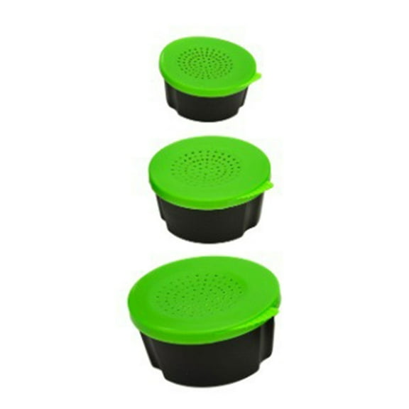 Fishing Live Baits Box Container Baits Case Fishing Lures Box with Lid & Hole, Fishing Lures Baits Box Live Baits Bucket
