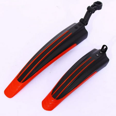 2 Pcs Bicycle Front and Rear Mud Guards, Universal Mountain Bike Tire Fenders Guards Mud Set (Best Mountain Bike Mudguards)