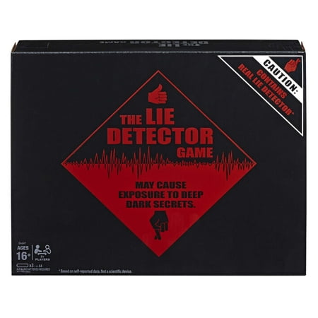 The Lie Detector Game Adult Party Game, Ages 16 and Up