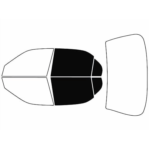 Avery Dennison NR Nano Ceramic IR Window Tint Kit Compatible with Acura EL 1997-2000 - Back Precut