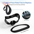 thumbnail image 5 of Facial Interface Cooling Fan for Meta Quest 3S Accessories, Soft PU Leather & Ice Silk Cotton Face Pad Compatible with Oculus Quest 3S, Adjustable Fan to Relieve Lens Fogging, 5 of 7