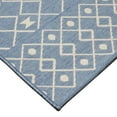 thumbnail image 6 of Better Homes & Gardens 5' X 7' Blue Tribal Striped Outdoor Rug, 6 of 6
