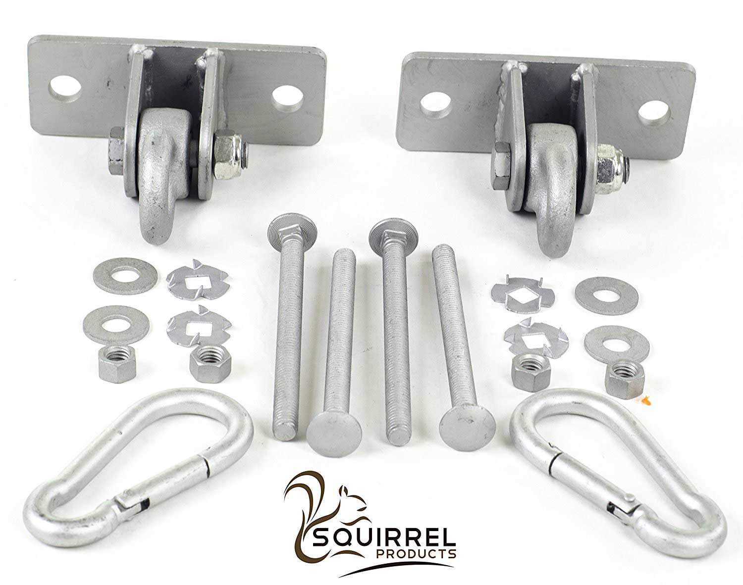 Heavy Duty Swing Steel Hanger Kit for Jungle Gym Set of 2