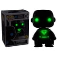 thumbnail image 4 of Funko Pop! Vinyl Justice League Superman Silhouette Glow in the Dark Entertainment Earth Exclusive, 4 of 4