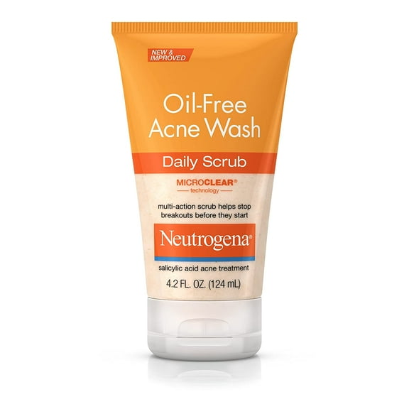 Neutrogena Oil-Free Acne Wash Daily Scrub 4.20 oz (Pack of 6)