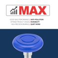 XIKE 10 Pcs 2" Nylon Garage Door Roller 4" Stem, MAX Quiet, Durable and