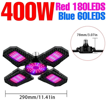 

WCIC LED Phyto Grow Light Hydroponic Full Spectrum Indoor Veg Flower Plant Lamp Panel