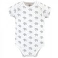 thumbnail image 5 of Touched by Nature Organic Cotton Bodysuits 5pk, Marching Elephant, 18-24 Months, 5 of 6