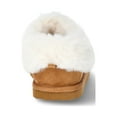 thumbnail image 4 of Wonder Nation Toddler Girls Slippers with Faux Fur Trim, 4 of 6