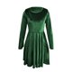 thumbnail image 4 of Minivestido ajustado sin mangas y con espalda descubierta para mujer - Color liso, alta elasticidad, para discoteca/fiesta - Tallas S-XXL, 4 of 4