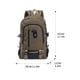 thumbnail image 3 of Mochila de lona para hombre | Bolsa ligera y transpirable de dacrón para portátil con correas ajustables para el pecho y la cintura | Bolsa de gran capacidad para viajes, escuela, ordenador, ocio e, 3 of 4