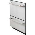 thumbnail image 3 of Cafe Cdd420p 24" Wide Double Drawer Dishwasher - Stainless Steel / Brushed Stainless, 3 of 4