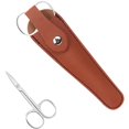 thumbnail image 2 of LOVEVERScissors Cover Safety Synthetic Leather Sheath Scissors Protector Hair Cutting Scissors Sewing Scissor Sheath Portable Beauty Tool Protection Cover Bags, 2 of 3