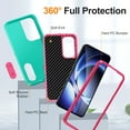 thumbnail image 4 of Kickstand Case for Samsung Galaxy S25 FE, Shockproof, Dropproof,slim & tough, pocket-friendly,Rugged phone case, Slim Fit for Samsung Galaxy S25 FE Phone Case with Built-in Kickstand,F, 4 of 6