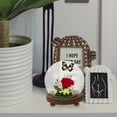thumbnail image 1 of UPOUART Sturdy Glass Cloche Dome With Base Creative Plant Display Case For Home And Office Decor, 1 of 7