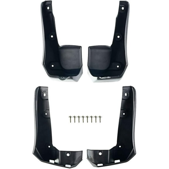 A-Premium Splash Guards Mud Flaps Mudguards Compatible with Honda Civic Sedan 2016 2017 2018 2019 Front and Rear 4-PC Set