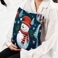 thumbnail image 6 of Snowman Stylish Velvet Throw Pillow Covers Inserts Set of 2 for Bed & Chair - Unique Patterns, 16x16, 18x18, & 20x20 Inches for Any Occasion!, 6 of 6