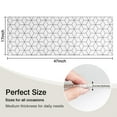 thumbnail image 5 of Black White Checkerboard Checkered Pattern Kitchen Rug Mat,Kitchen Runner Rugs Non Skid Washable,Decorative Kitchen Floor Mats for Kitchen,Sink,Laundry,17"X47", 5 of 5