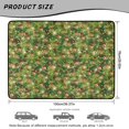 thumbnail image 7 of Jeiento Pine Bell Christmas Car Trunk Mat Size 29" x 39" All Weather Cargo Liner Non Slip Backing Stain Resistant Floor Protector for Sedan SUV Hatchback, 7 of 7