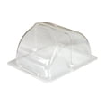 thumbnail image 1 of Tapa para alimentos, tapa para tienda de alimentos, tapa rectangular transparente para exhibición de refrigerios, tapa para platos de panadería 33cmx27cmx17cm, 1 of 9