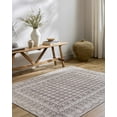 thumbnail image 4 of Hauteloom Solara Living Room, Bedroom Machine Washable Area Rug - Traditional, Transitional - Light Brown, Dark Brown, Cream - 5'3" x 7'3", 4 of 9