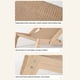 thumbnail image 5 of Cat Chair Bed With Sisal Pad Adjustable Wood Removable Cats Claw Sisal Anti-Scratch Board Cat Accessories For All Pets ShopWise Round, 5 of 6