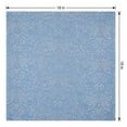 thumbnail image 6 of REGALWOVEN 6 Pack Cloth Napkins, Polyester Washable and Reusable Table Dinner Napkins for Restaurant, Weddings, and Parties Lake Blue 18x18inch, 6 of 6