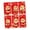 Style F, variant on yotijay 6 Pieces Chinese New Year Red Envelopes Hong Bao for Party Favors Graduation H