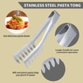 thumbnail image 4 of Pinzas para pasta de cocina, de acero inoxidable, 4 of 4