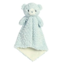 Bearington Baby's First Teddy Bear Blue Plush Stuffed Animal, 12 ...