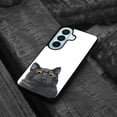 thumbnail image 4 of WIRESTER Shockproof Soft Rubber Cover Case for Samsung Galaxy S26+ / S26 Plus 6.7" 2026, Black Bombay Kitten Cat, 4 of 5