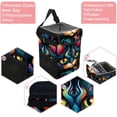 thumbnail image 2 of Cat Foldable Car Trash Can with Lid, Leak-Proof Mini Trash Can, Hanging Storage Bag - Car Trash Bin for Clean and Organized Rides, 2 of 6