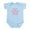 Sky Blue, variant on CafePress - Tesla Body Suit - Baby Light Bodysuit, Size Newborn - 24 Months