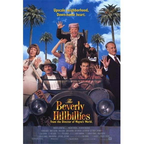 Pop Culture Graphics The Beverly Hillbillies Movie 11" x 17" Framed Poster