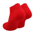 thumbnail image 2 of TCK Reacs Quarter Crew Socks (Scarlet, Large), 2 of 2