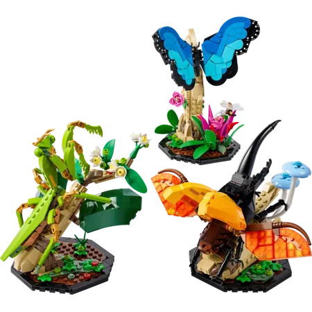 (21342) The Insect Collection Building Set, Fun Gift for Nature Lovers, 1111 Pieces