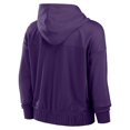 thumbnail image 3 of Women's Fanatics Purple Baltimore Ravens Script Lock Full-Zip Hoodie, 3 of 3