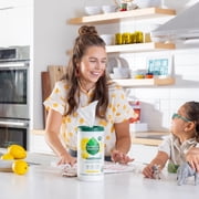Seventh Generation Multi Surface All Purpose Cleaning Wipes, Lemon Zest, 70 Count